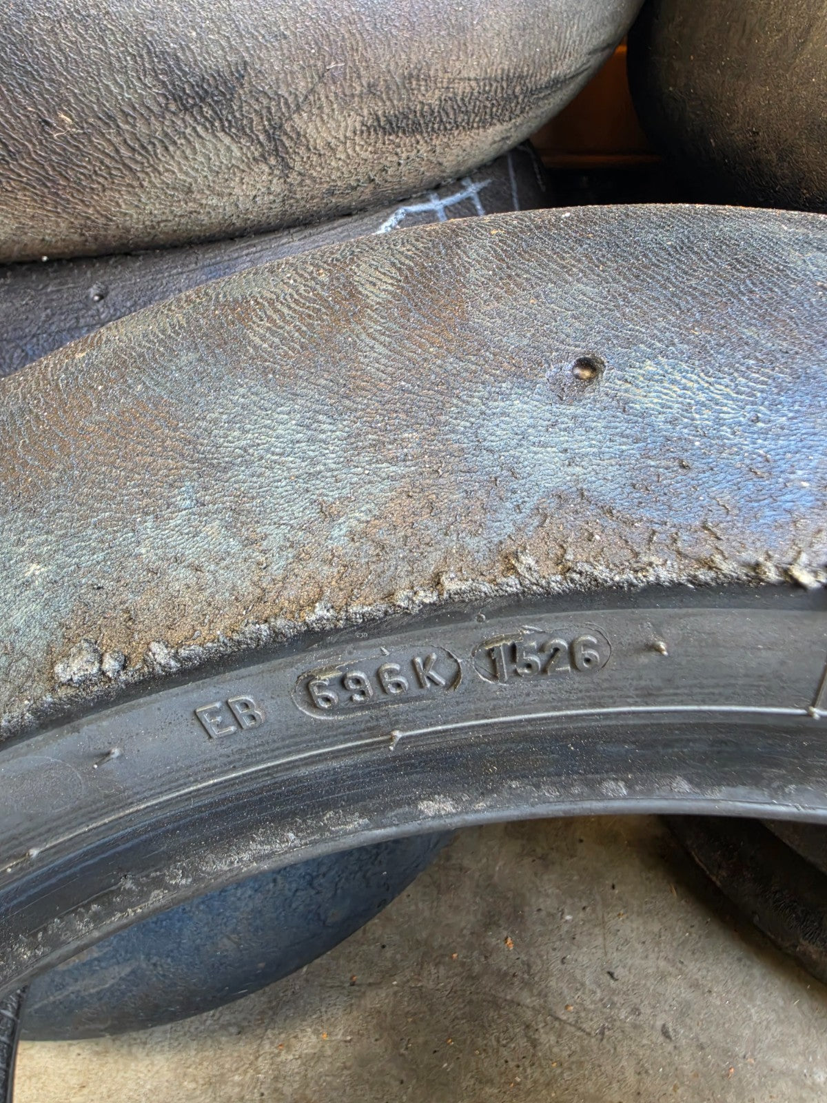 Pirelli Diablo Superbike SC1 200/60-17 Used BSB Scrub Motorcycle Tyre - RS4