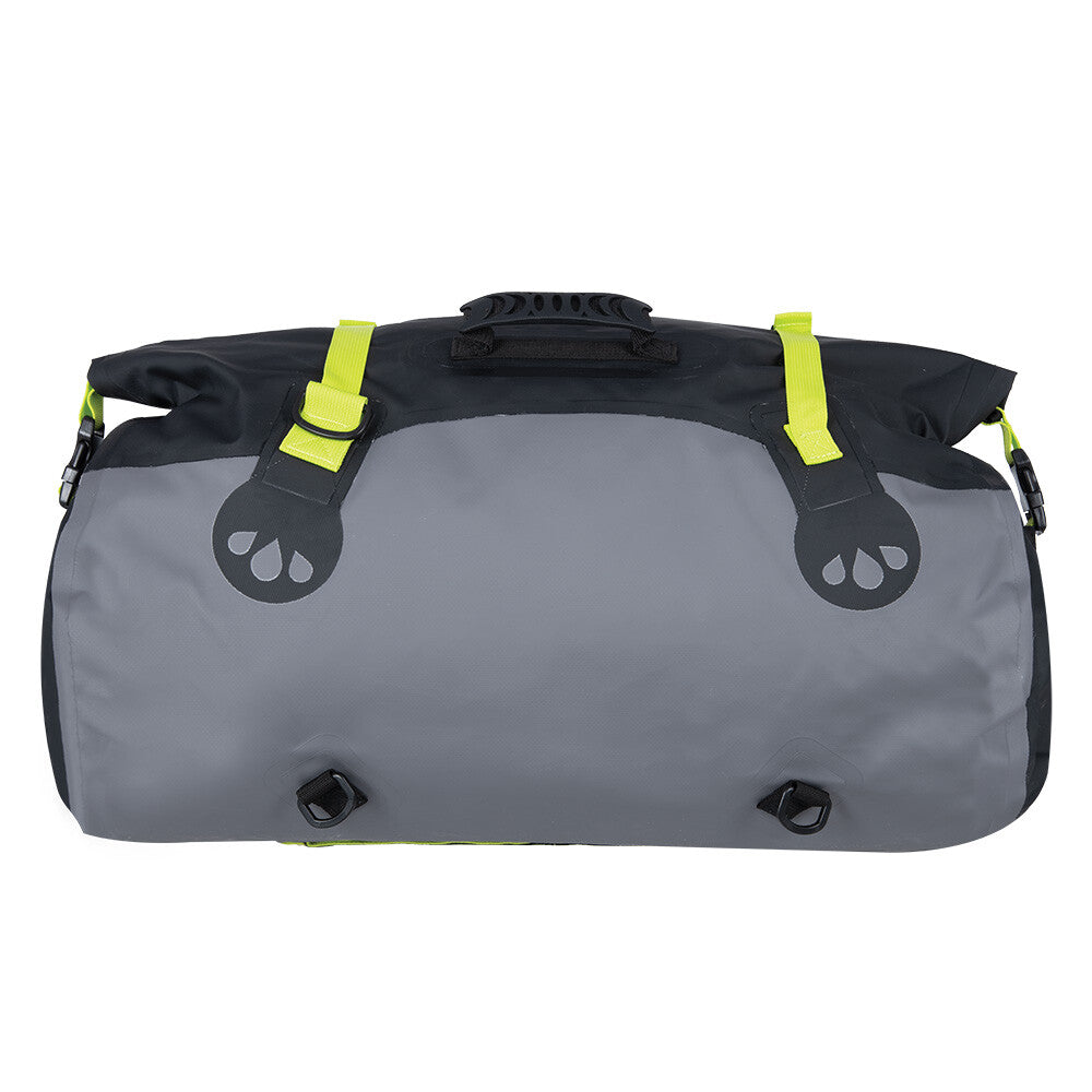Oxford AQUA T-30 Waterproof Motorcycle Motorbike 30 Litre Roll Bag Black Grey Fl