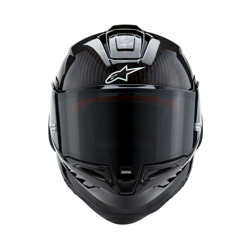 Alpinestars Supertech R10 Solid Carbon Fiber FIM Motorcycle Motorbike Helmet