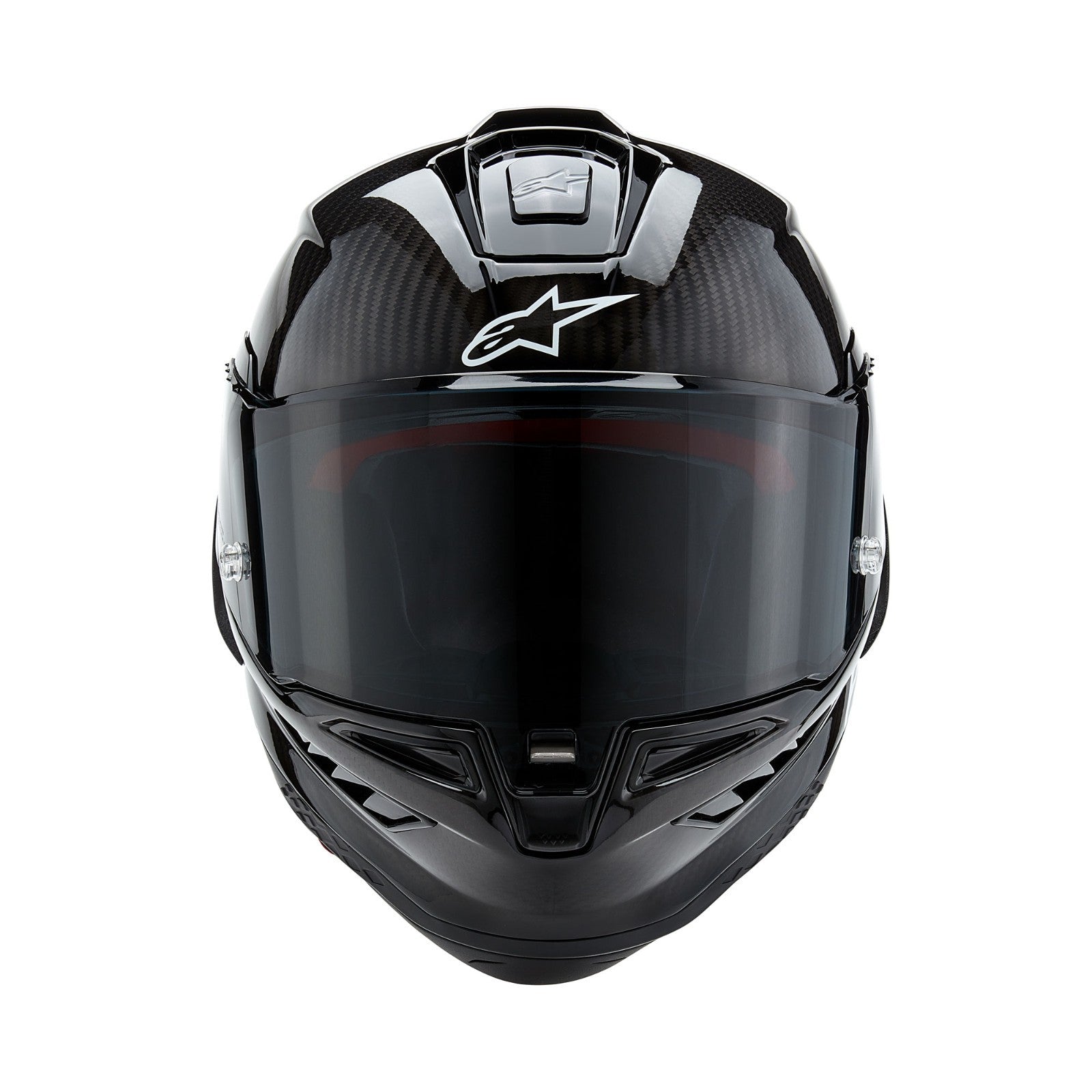 Alpinestars Supertech R10 Solid Carbon Fiber FIM Motorcycle Motorbike Helmet