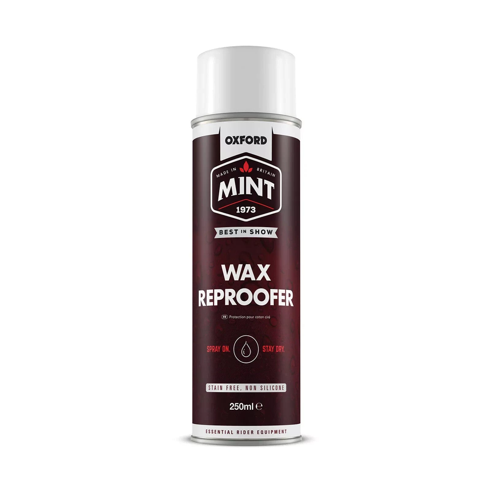 Oxford Mint Motorcycle Motorbike Wax Cotton Reproofer - 250ml