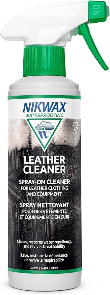 Nikwax Motorcycle Motorbike Leather Jacket Pants Suit Boot Cleaner - 300ml