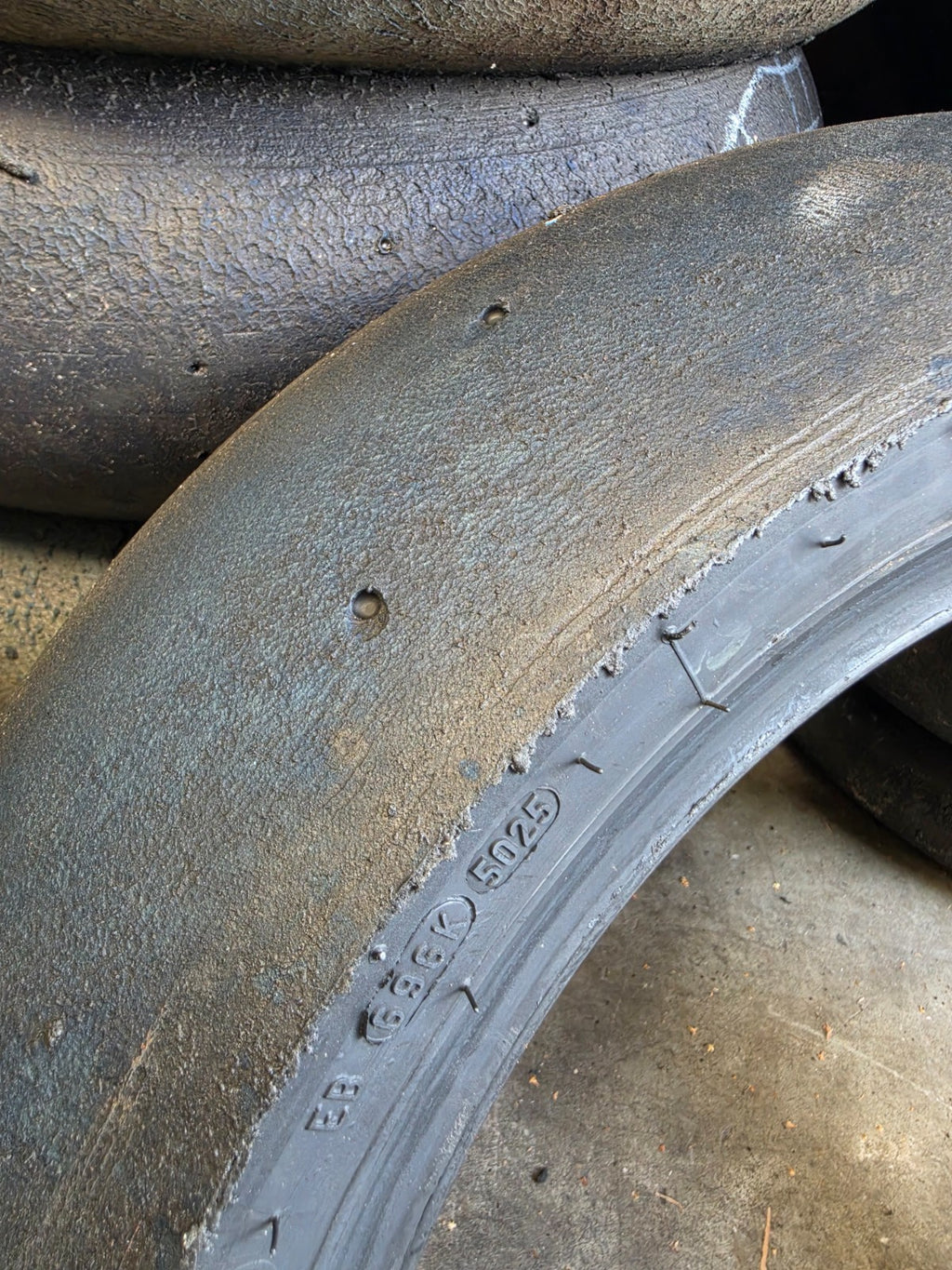 Pirelli Diablo Superbike SC1 200/60-17 Used BSB Scrub Motorcycle Tyre - RS2