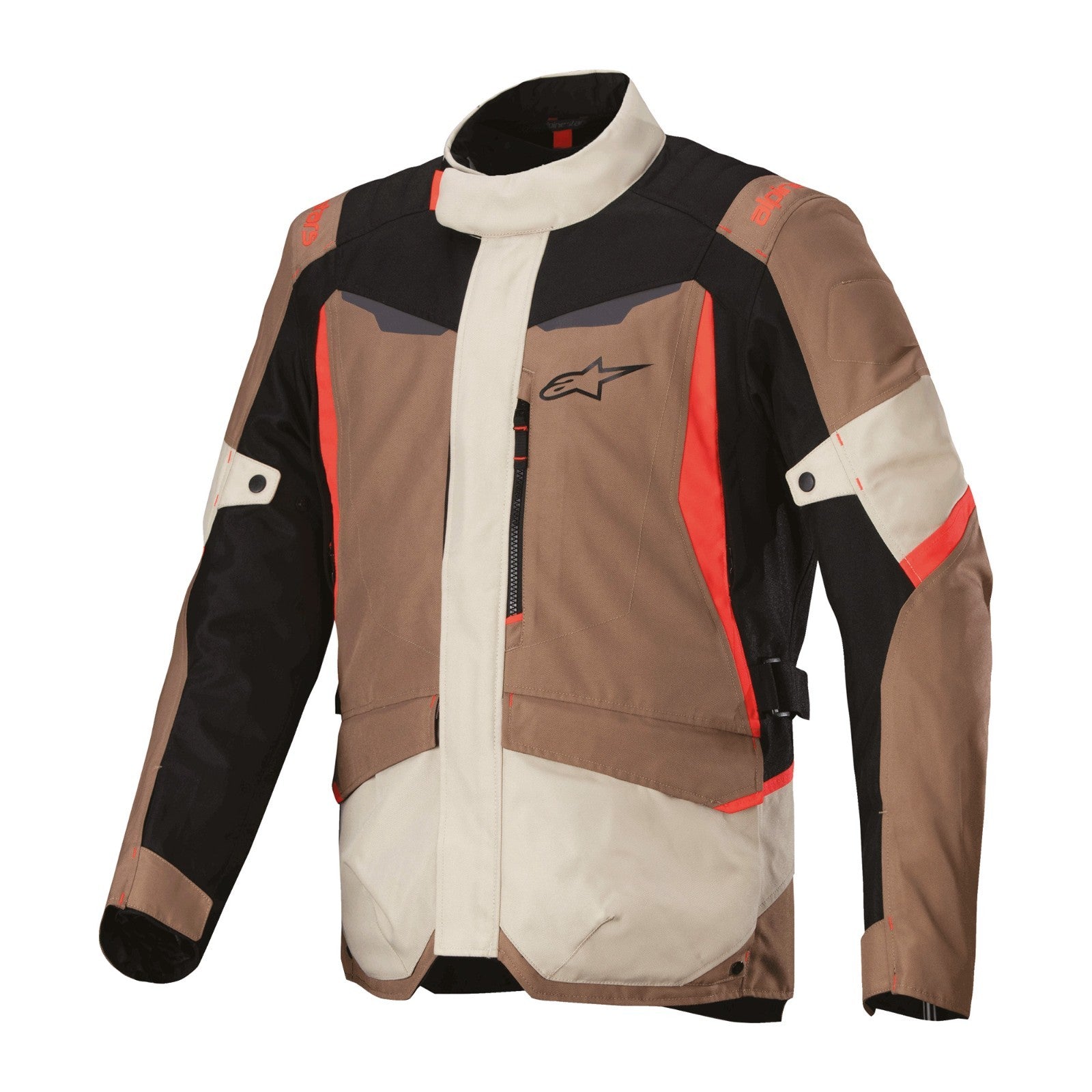 Alpinestars ST-1 Waterproof Textile Motorcycle Motorbike Jacket - Desert Sand