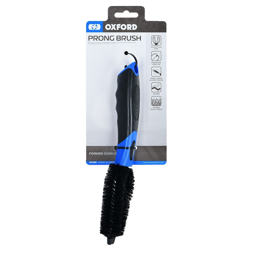 Oxford Motorcycle Motorbike Prong U Shape Brush