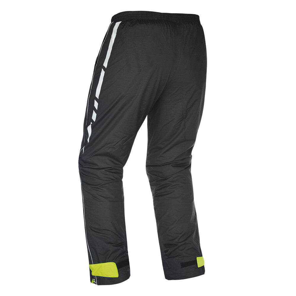 Oxford Stormseal Waterproof Motorcycle Motorcycle Over Trousers Pants Black Fluo