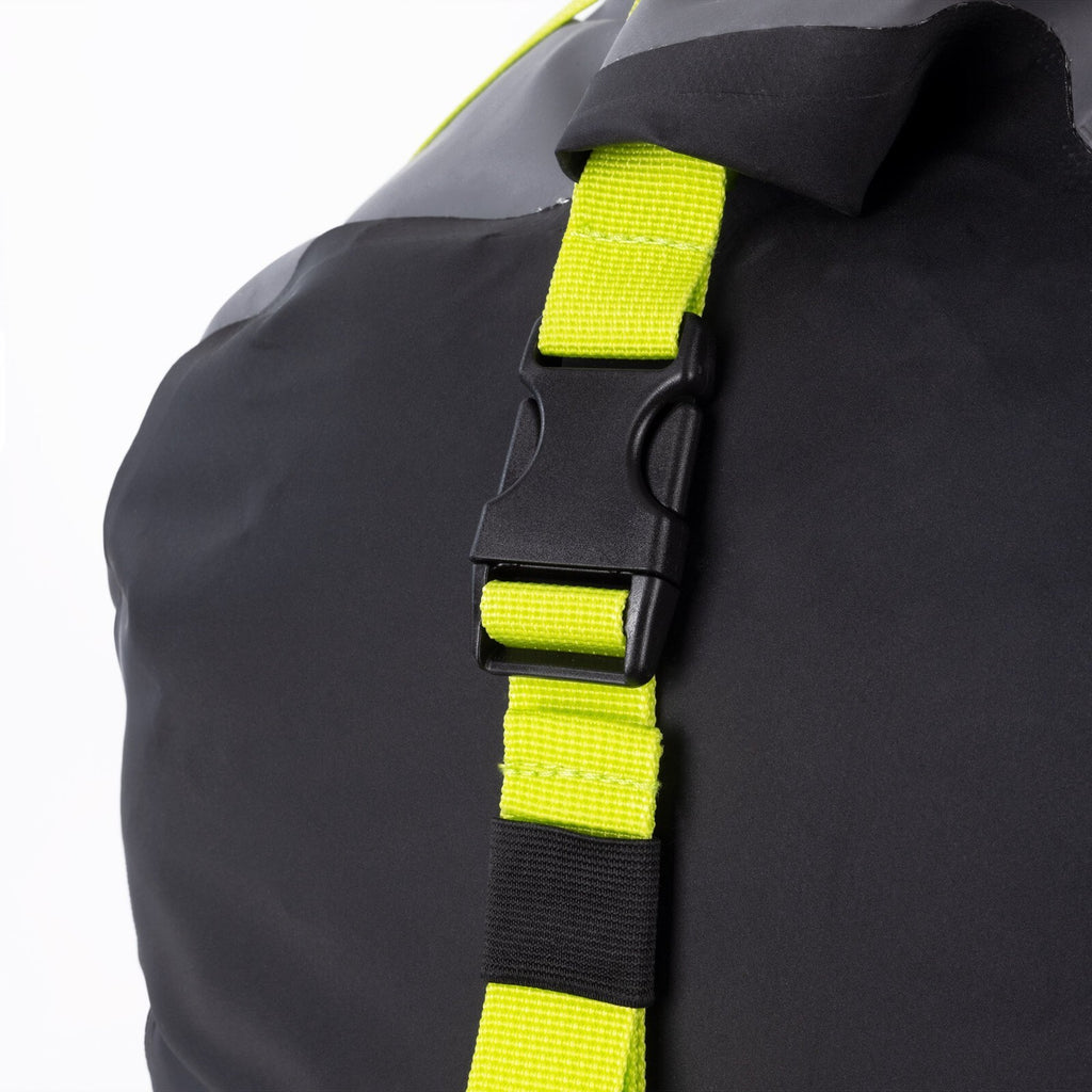 Oxford Aqua D-50 Waterproof Motorcycle Motorbike Saddle Duffel Bag Grey Fluo