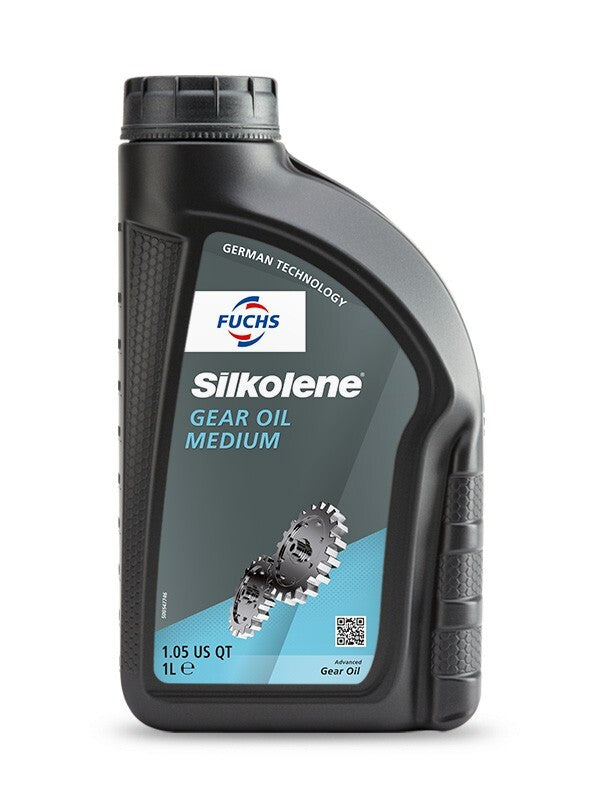 Fuchs Silkolene Advanced Medium Gear Oil Wet & Dry Transmissions SAE 85W-90 - 1L