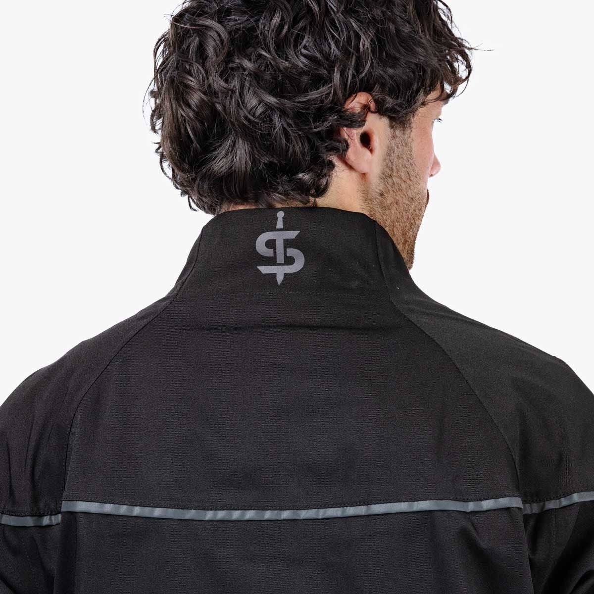 Spada Dash CE Mens Waterproof Light Motorcycle Motorbike Jacket Stealth Black