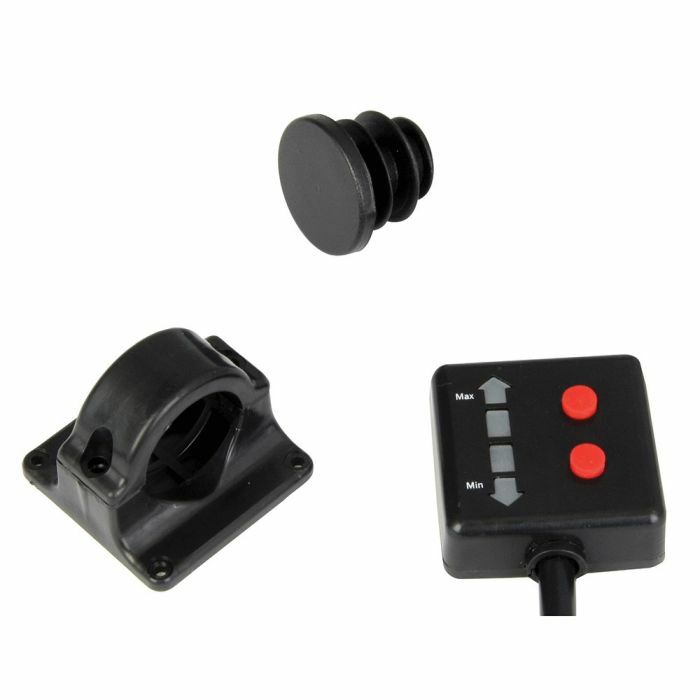 BikeTek Premium 22mm 7/8" Motorcycle Motorbike 4 Stage Heated Grips - GRPHT11