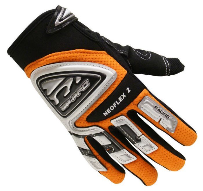 GP Pro Neoflex-2 MX Off Road Enduro Motorcycle Motorbike Gloves - Orange