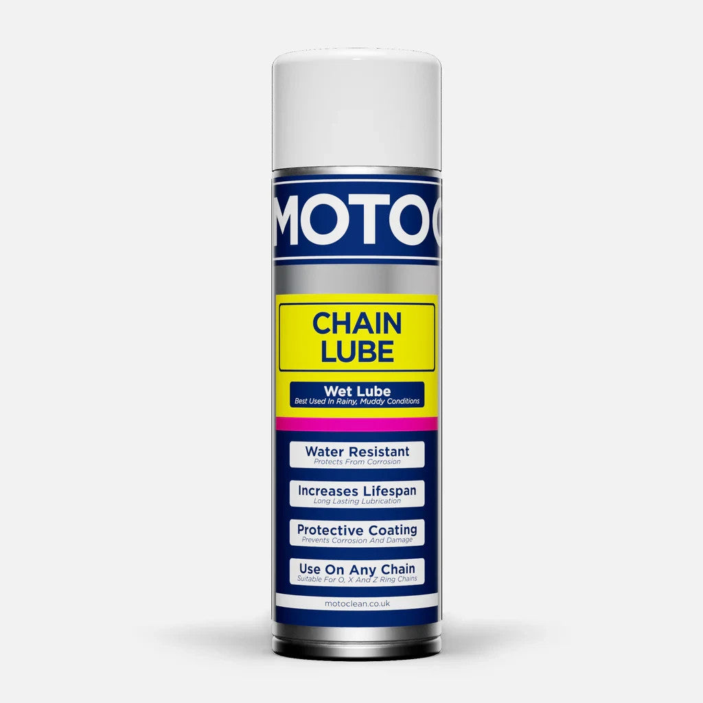 Motoclean Motorcycle Motorbike Anti Fling Wet Chain Lube O X Z Ring Chains 500ml