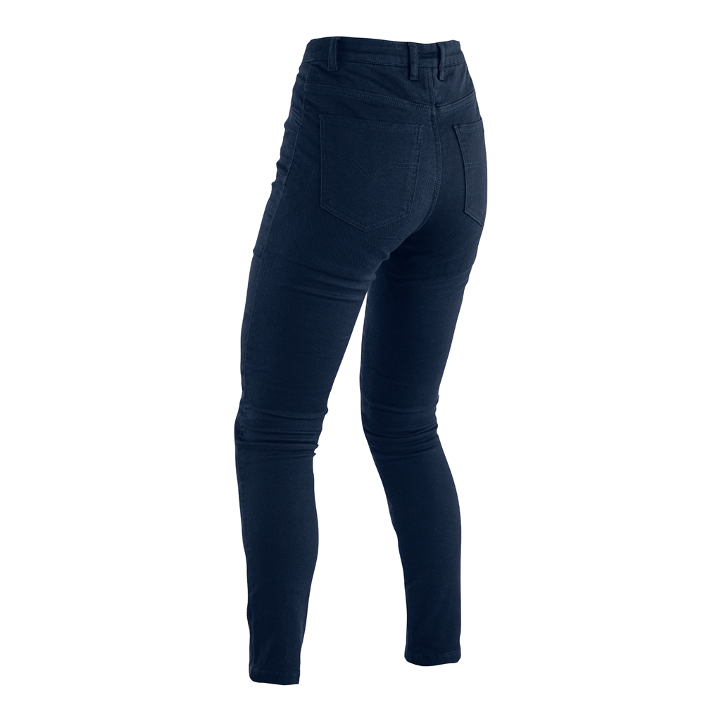 RST X Made With Kevlar® Armoured Ladies Motorcycle Motorbike Jeggings Blue
