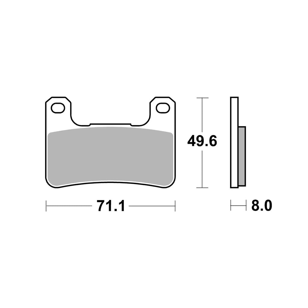 Armstrong Brake Pads - APR406SF - FA379 - PAD320369