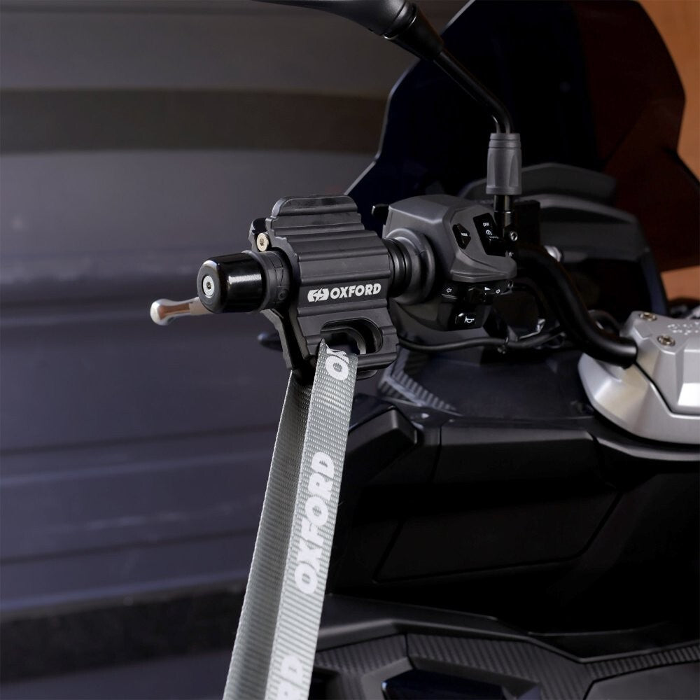Oxford Clamp Down Motorcycle Motorbike Tie Down Clamp Set (Pair)