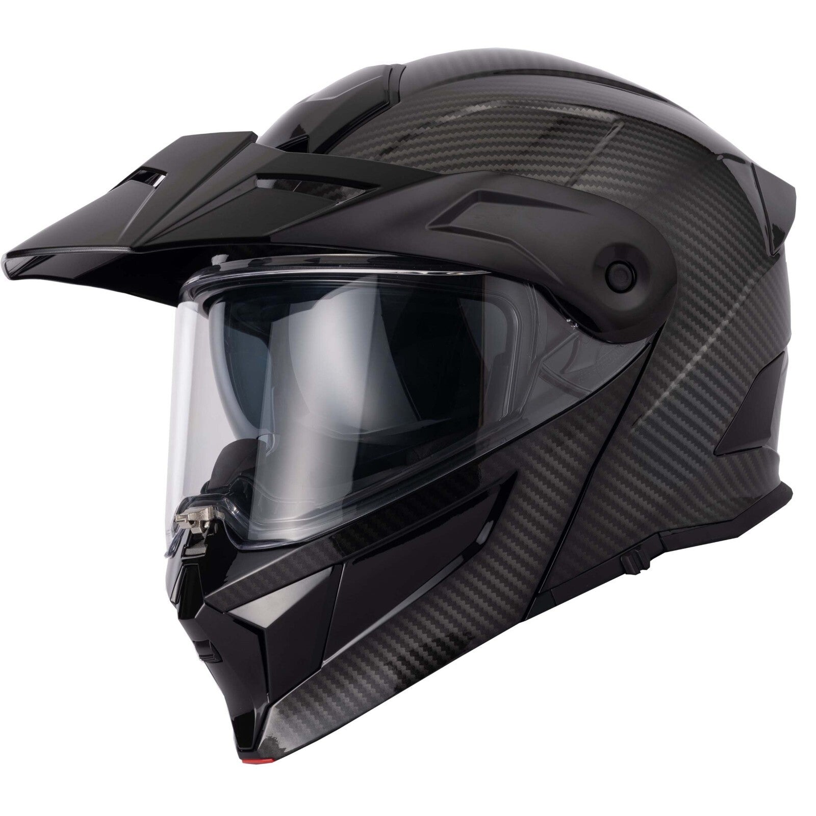 VCAN H276 Sonic Flip Front Carbon Effect ECE 2206 Motorcycle Motorbike Helmet