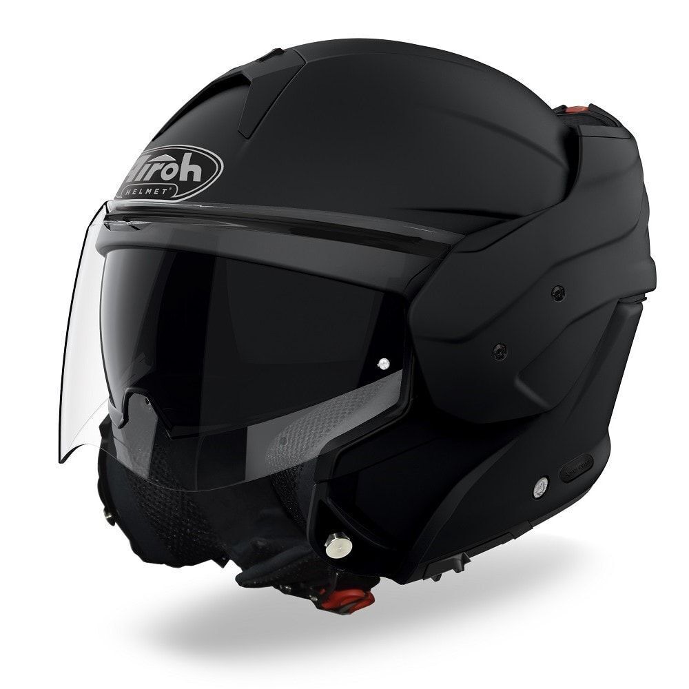 Airoh Mathisse Flip Convertible ECE2206 Motorcycle Motobike Helmet Matt Black