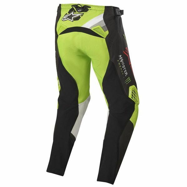 Alpinestars Monster ET Motocross MX Off Road Pants Trousers Black Green