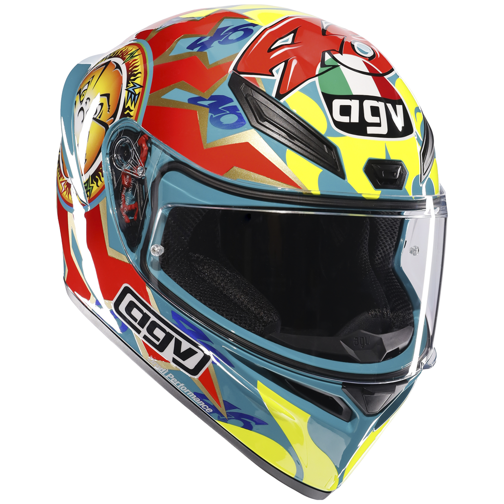 AGV K1S Rossi Mugello 1999Replica  ECE2206 Full Face Motorcycle Motorbike Helmet