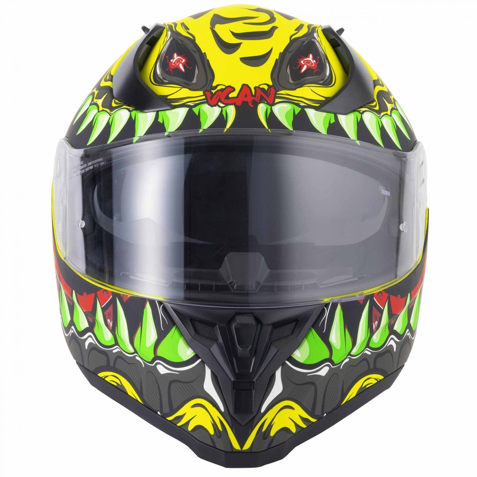 VCAN H128 Full Face Titan Wild ACU Gold ECE 2206 Motorcycle Motorbike Helmet