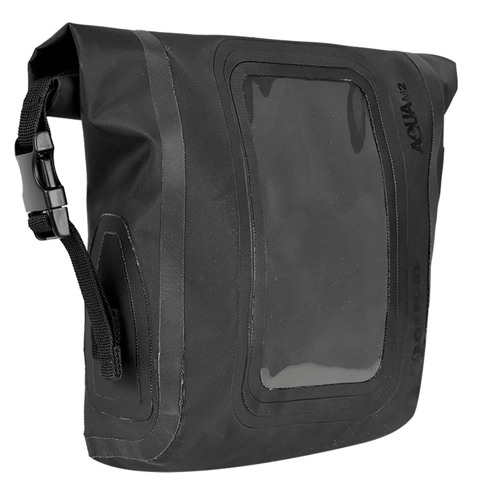 Oxford Aqua M2 Waterproof Motorcycle Motorbike Magnetic 2L Mini Tank Bag - Black