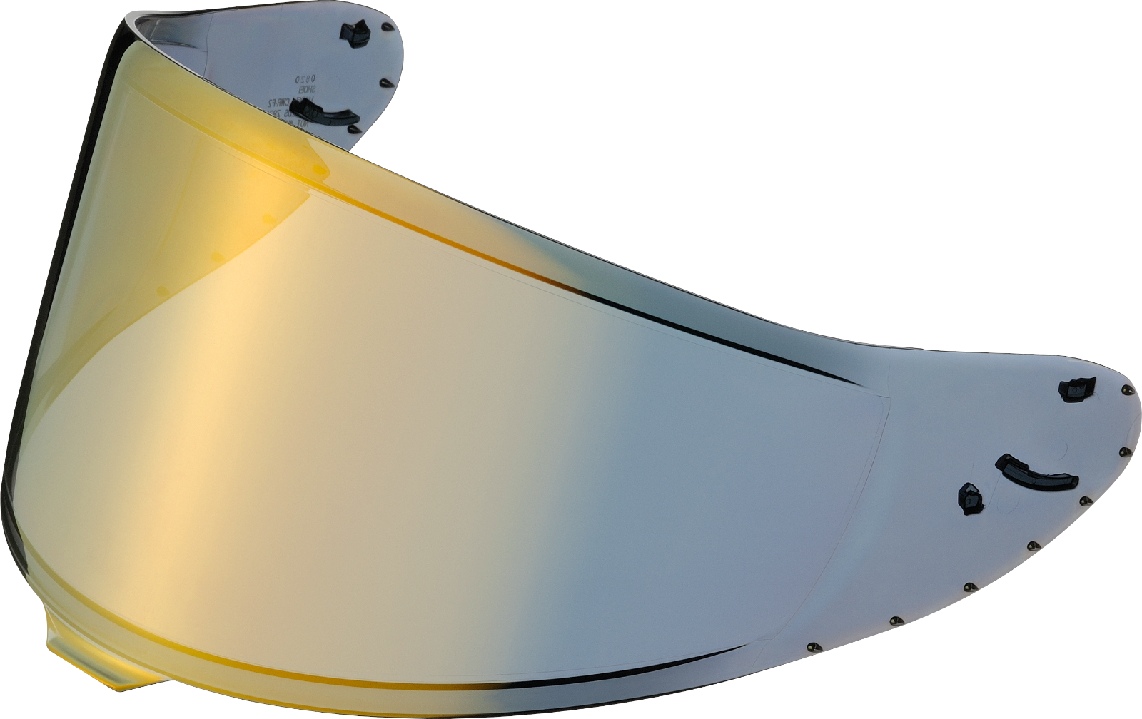 Genuine Shoei CWR-F2 PN Spectra Gold Mirror Pinlock Ready Visor NXR 2, X-SPR Pro