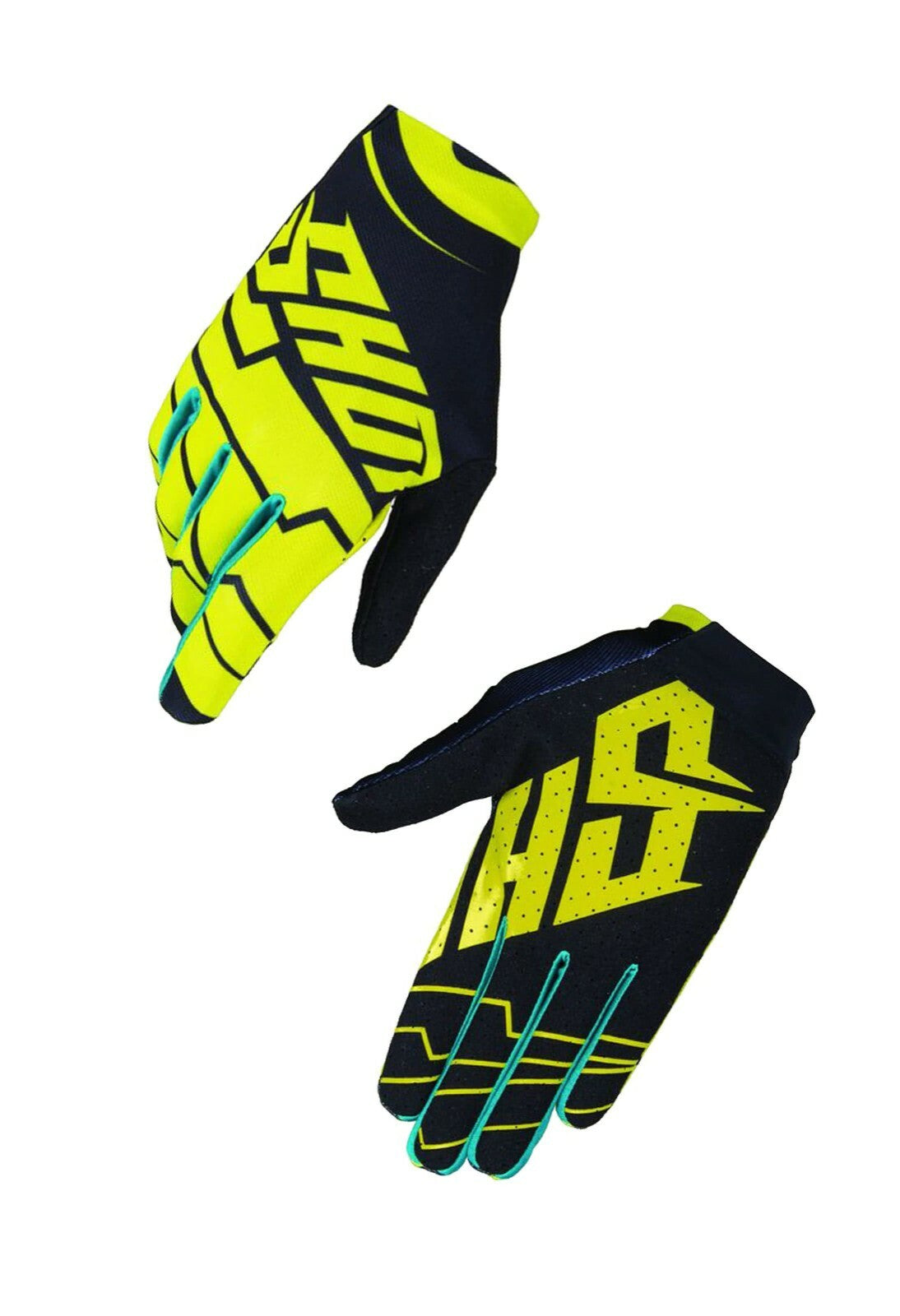 Shot Skin Yellow Adult MX Motocross Off Road Enduro Gloves