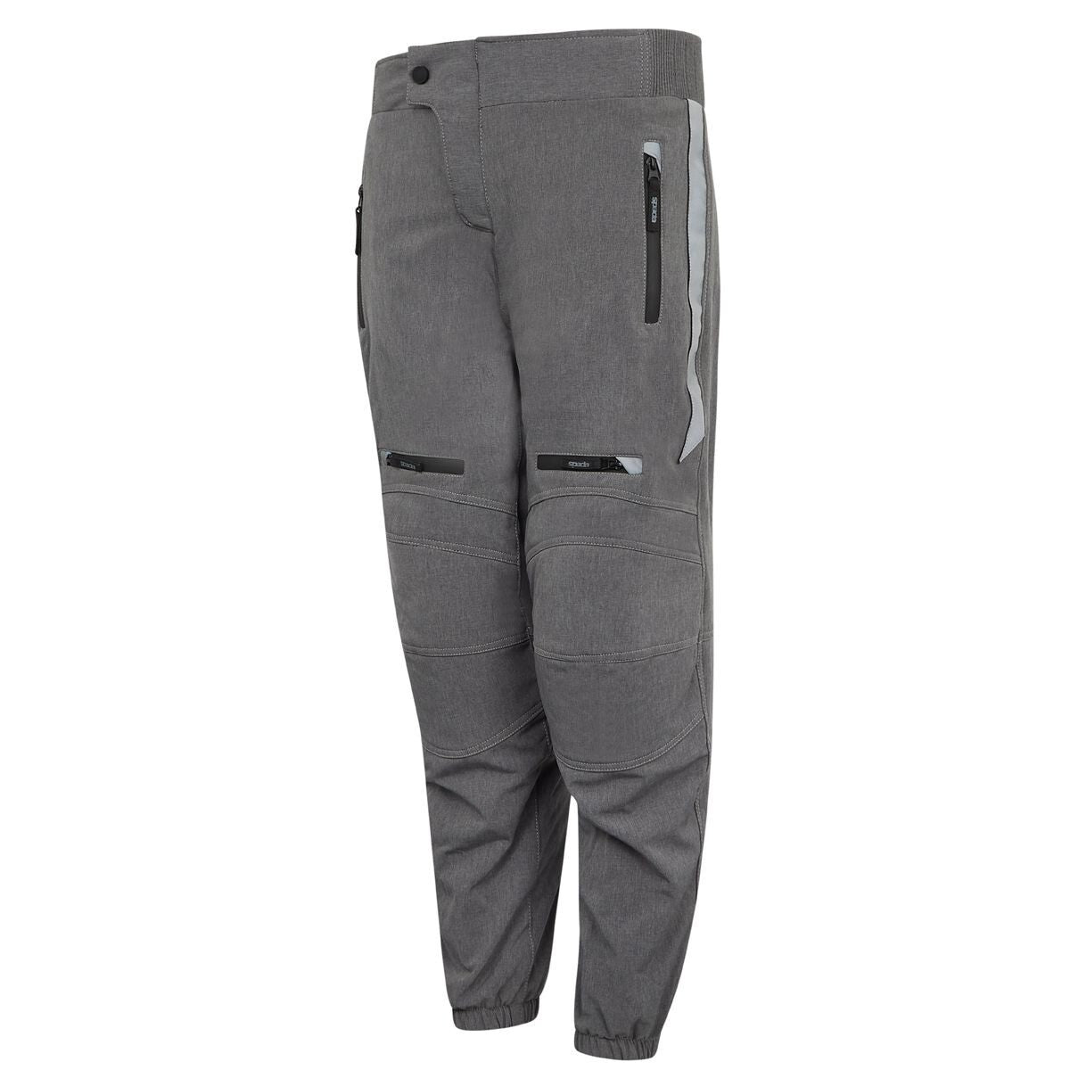 Spada Commute CE Waterproof Soft Shell Motorcycle Motorbike Trousers Pants Grey
