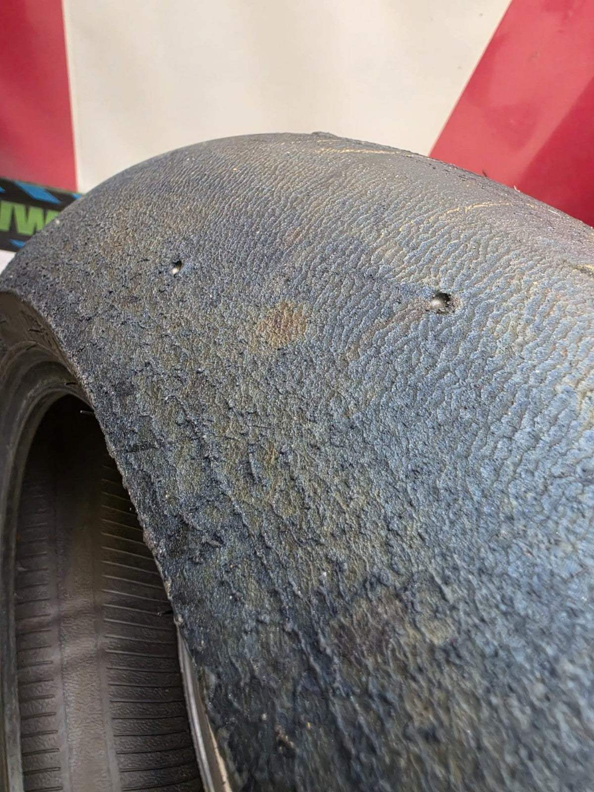 Pirelli Diablo Superbike SCX 120/70-17 Used BSB Scrub Motorcycle Tyre - SR3