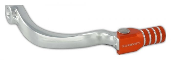 BikeTek MX Alloy Gear Lever With Orange Tip - KTM Models