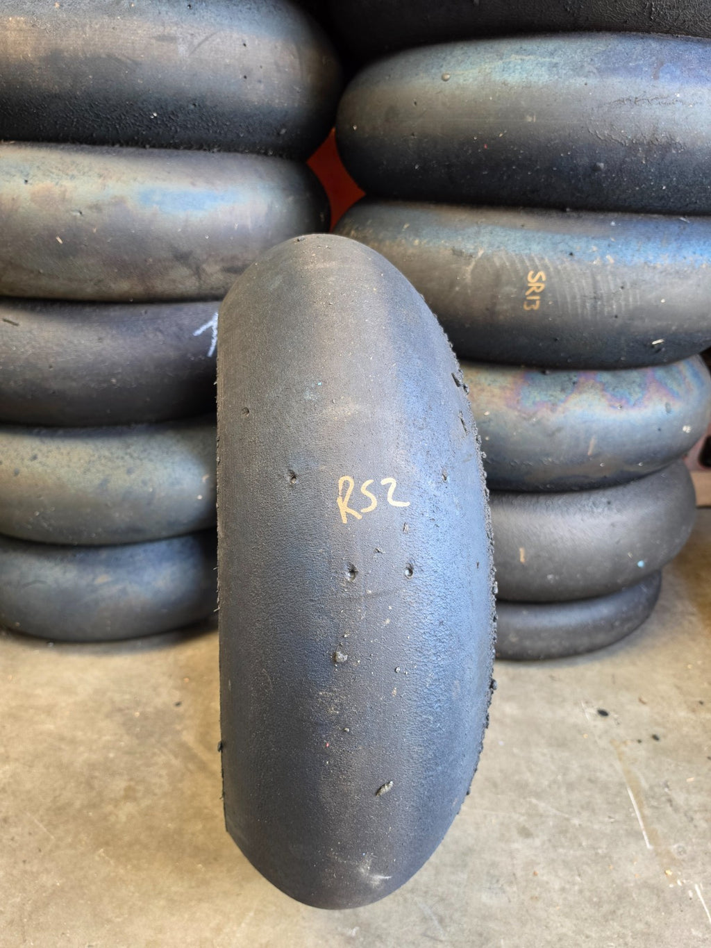 Pirelli Diablo Superbike SC1 200/60-17 Used BSB Scrub Motorcycle Tyre - RS2