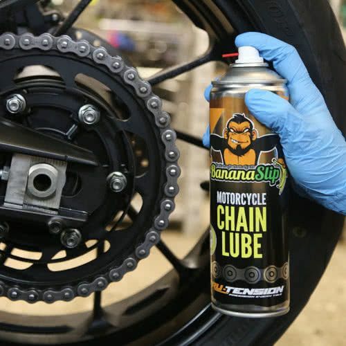 Tru Tension Banana Slip Motorcycle Motorbike O, X & Z Ring Chain Lube 500ml