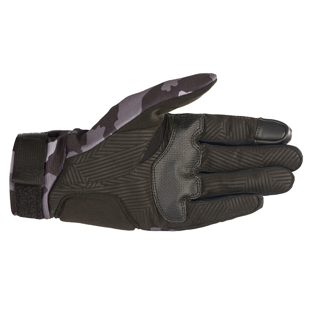 Alpinestars Reef Lightweight Mesh Summer Motorcycle Motorbike Glove Grey Camo