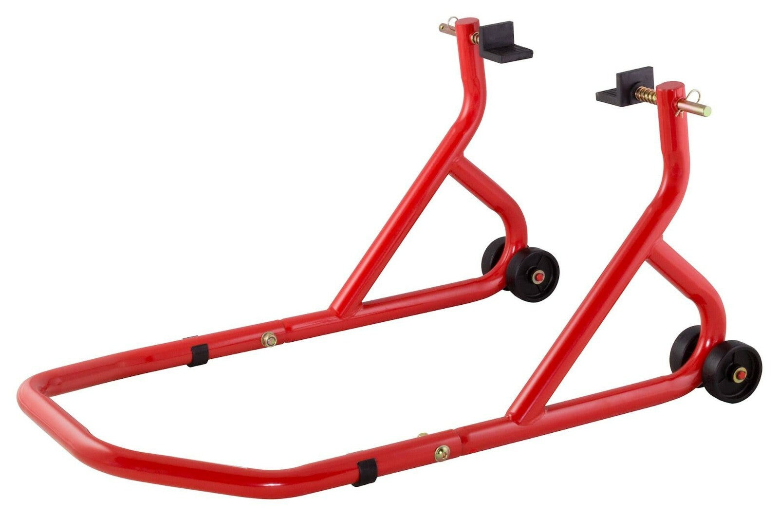 BikeTek Series 3 Rear Motorcycle Motorbike Track Paddock Stand - Red