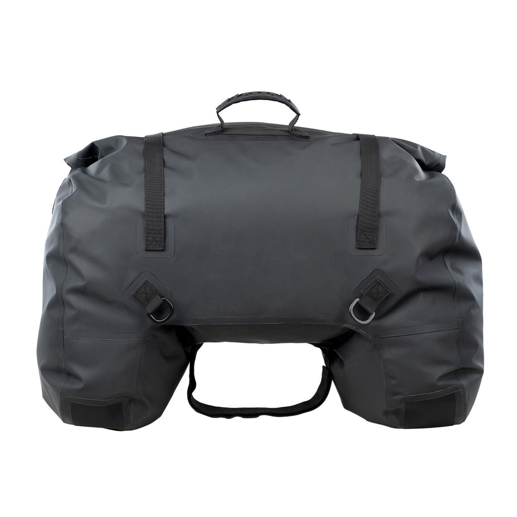Oxford Aqua D-50 Waterproof Motorcycle Motorbike Saddle Duffel Roll Bag Black