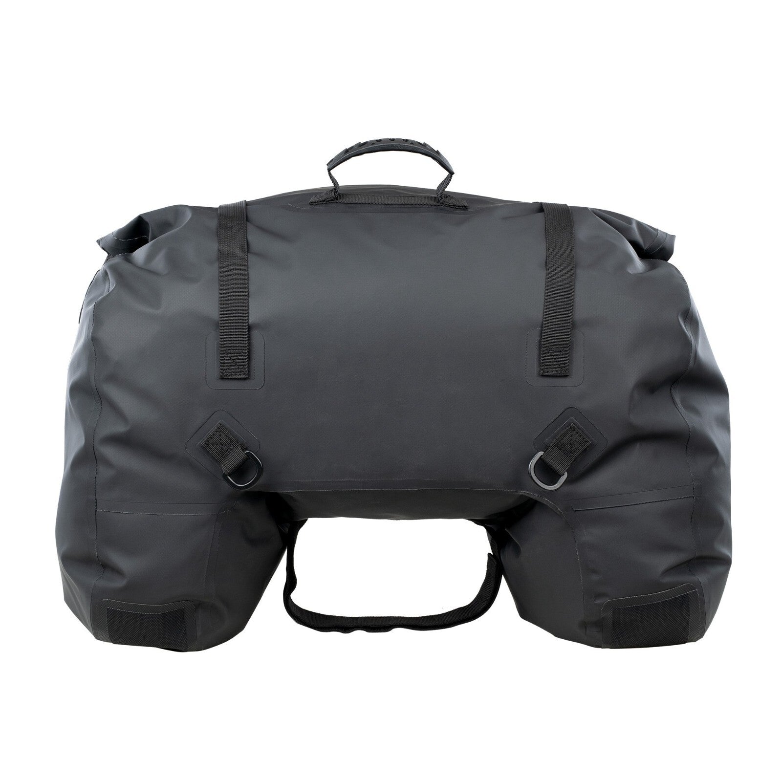 Oxford Aqua D-50 Waterproof Motorcycle Motorbike Saddle Duffel Roll Bag Black