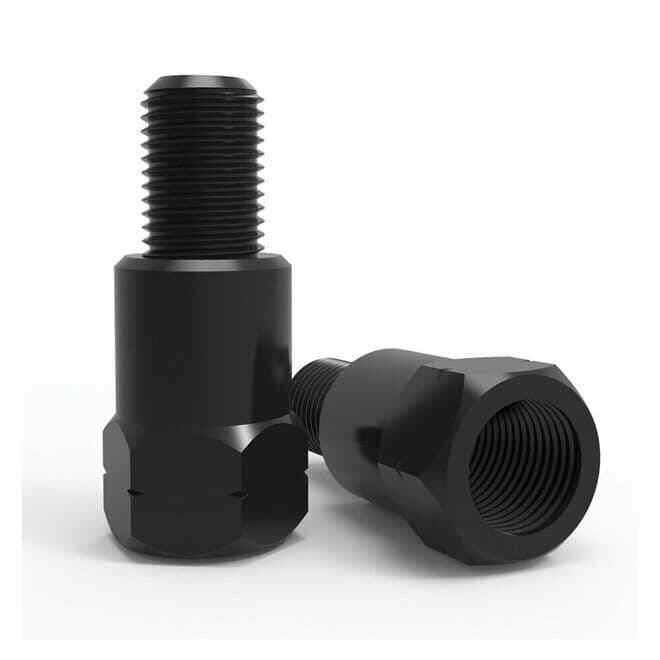 Oxford Essential Motorcycle Motorbike Mirror Adaptors 10mm to 10mm Reverse OX581