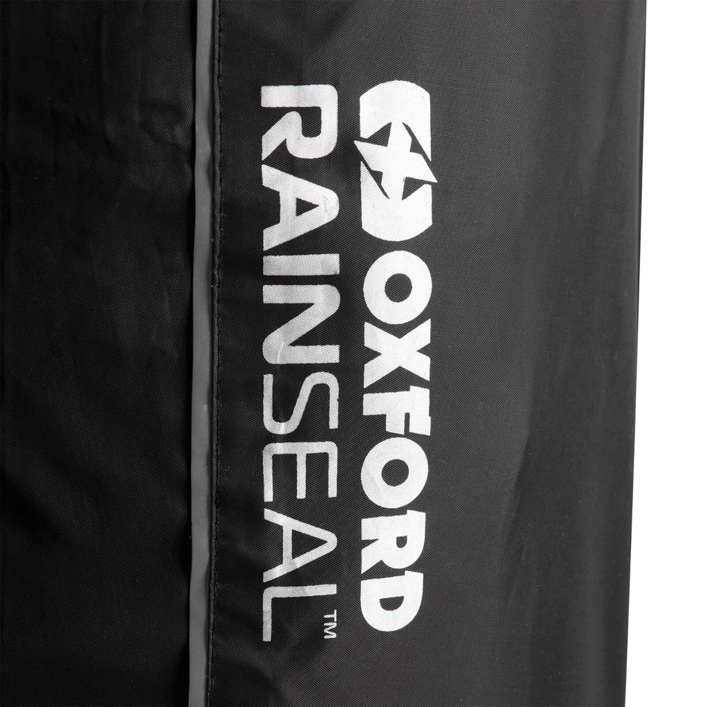 Oxford Rainseal Waterproof Motorcycle Motorbike Over Pants Trousers -  Black