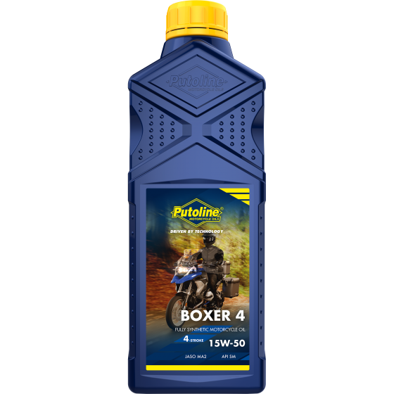 Putoline Boxer 4 15W/50 Fully Synthetic Motorcycle Motorbike Engine Oil - 1L