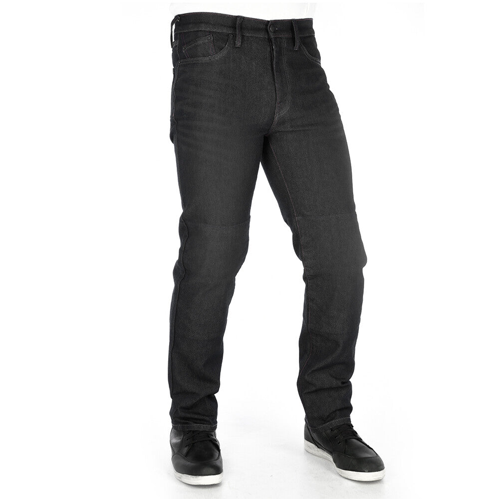 Oxford Original Approved AA Motorcycle Motorbike Jeans Straight Reg Leg Black