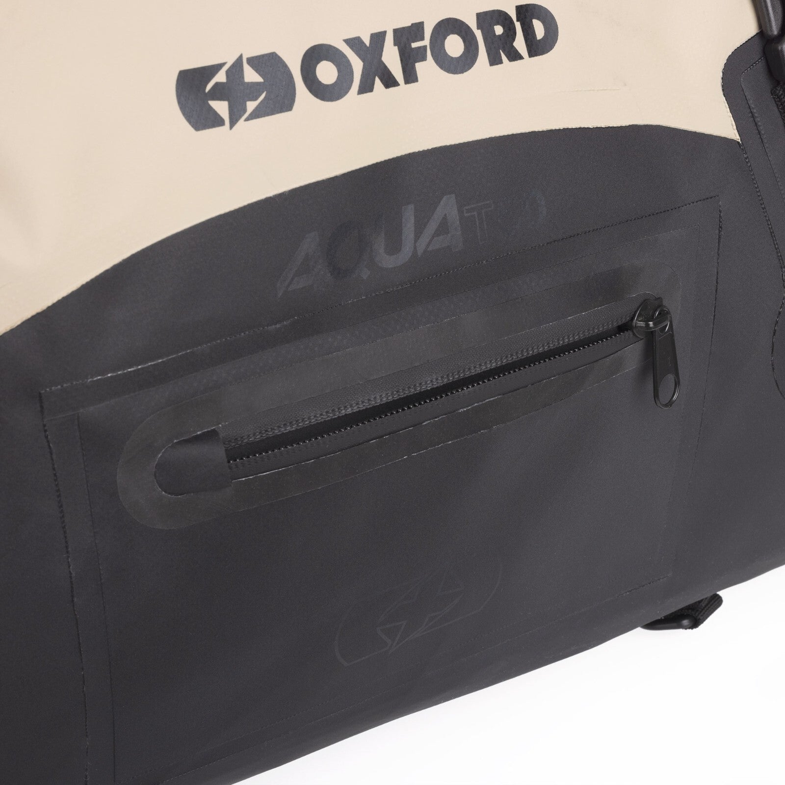Oxford AQUA T-50 Waterproof Motorcycle Motorbike 50 Litre Roll Bag - Desert Sand