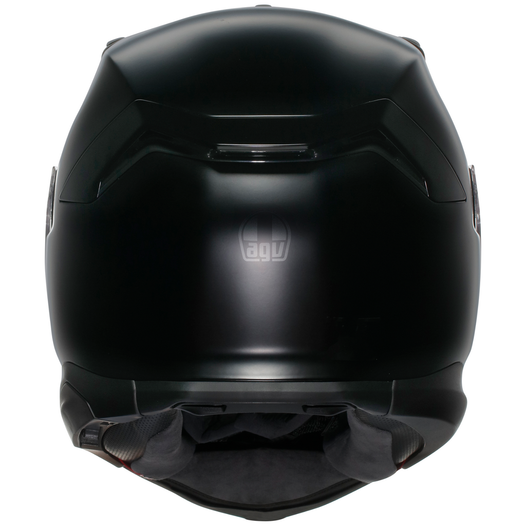 AGV K7 Solid Matt Black Full Face Sports Touring Motorcycle Motorbike Helmet