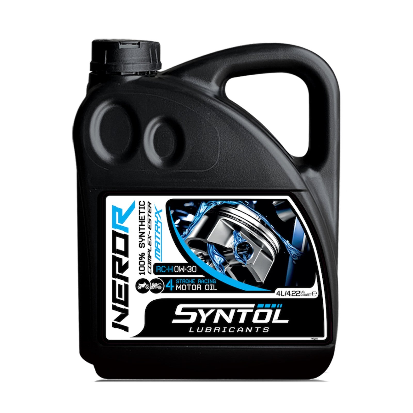 Syntol Nero-R 4T RC-H 0W-30 Racing Oil 4 Litre - SPECIAL ORDER ONLY