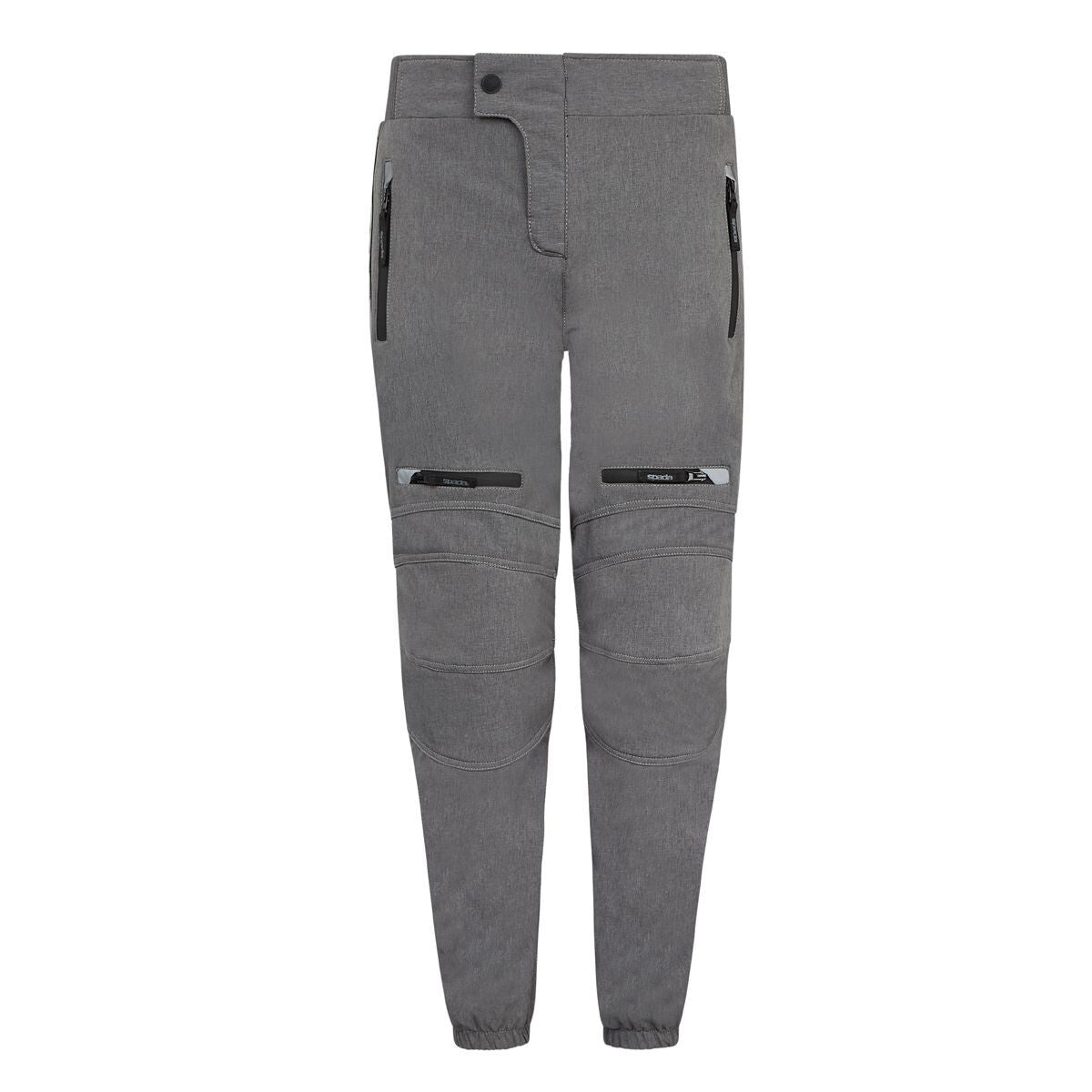 Spada Commute CE Waterproof Soft Shell Motorcycle Motorbike Trousers Pants Grey