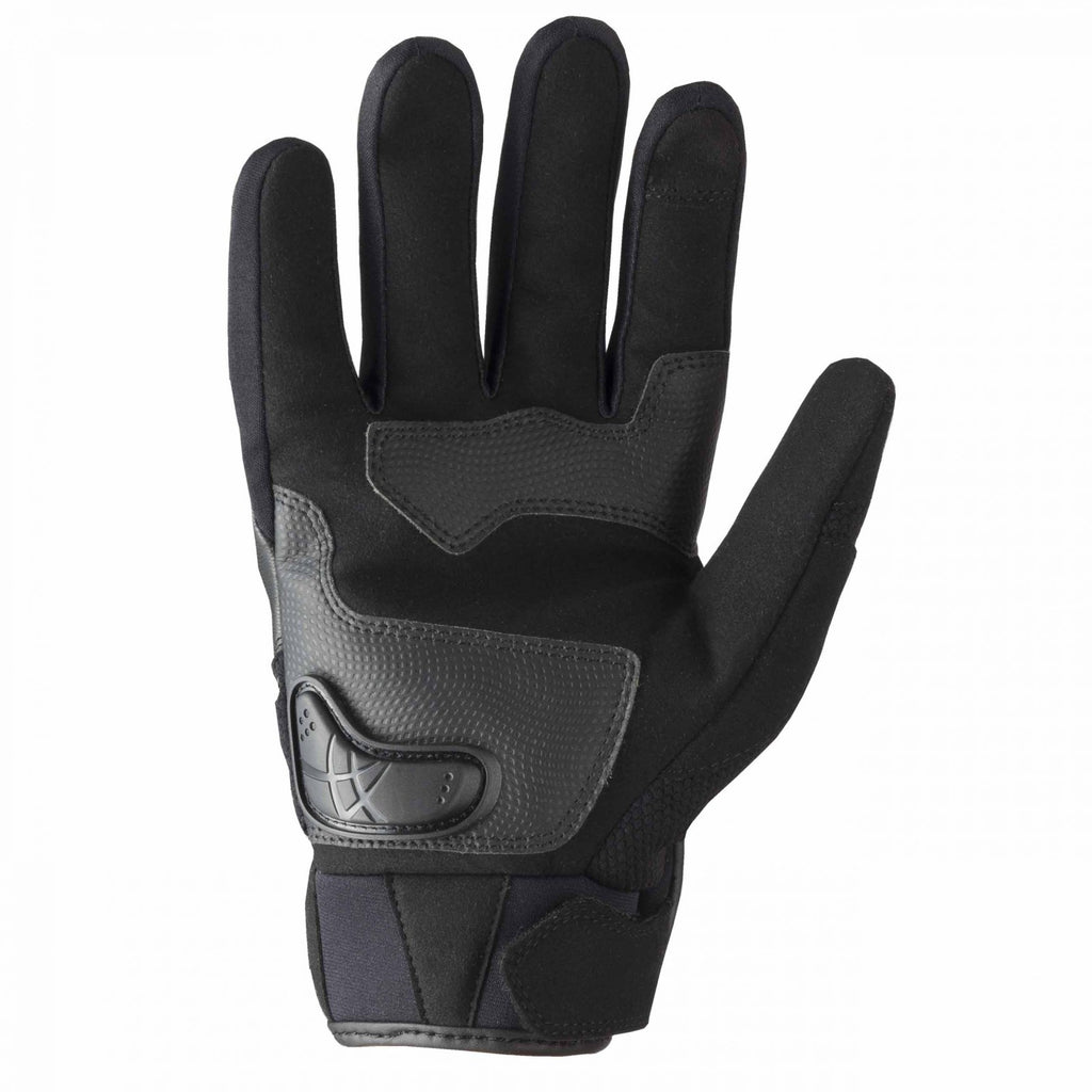 Rayven Denver CE Approved Short Summer Motorcycle Motorbike Glove - Black