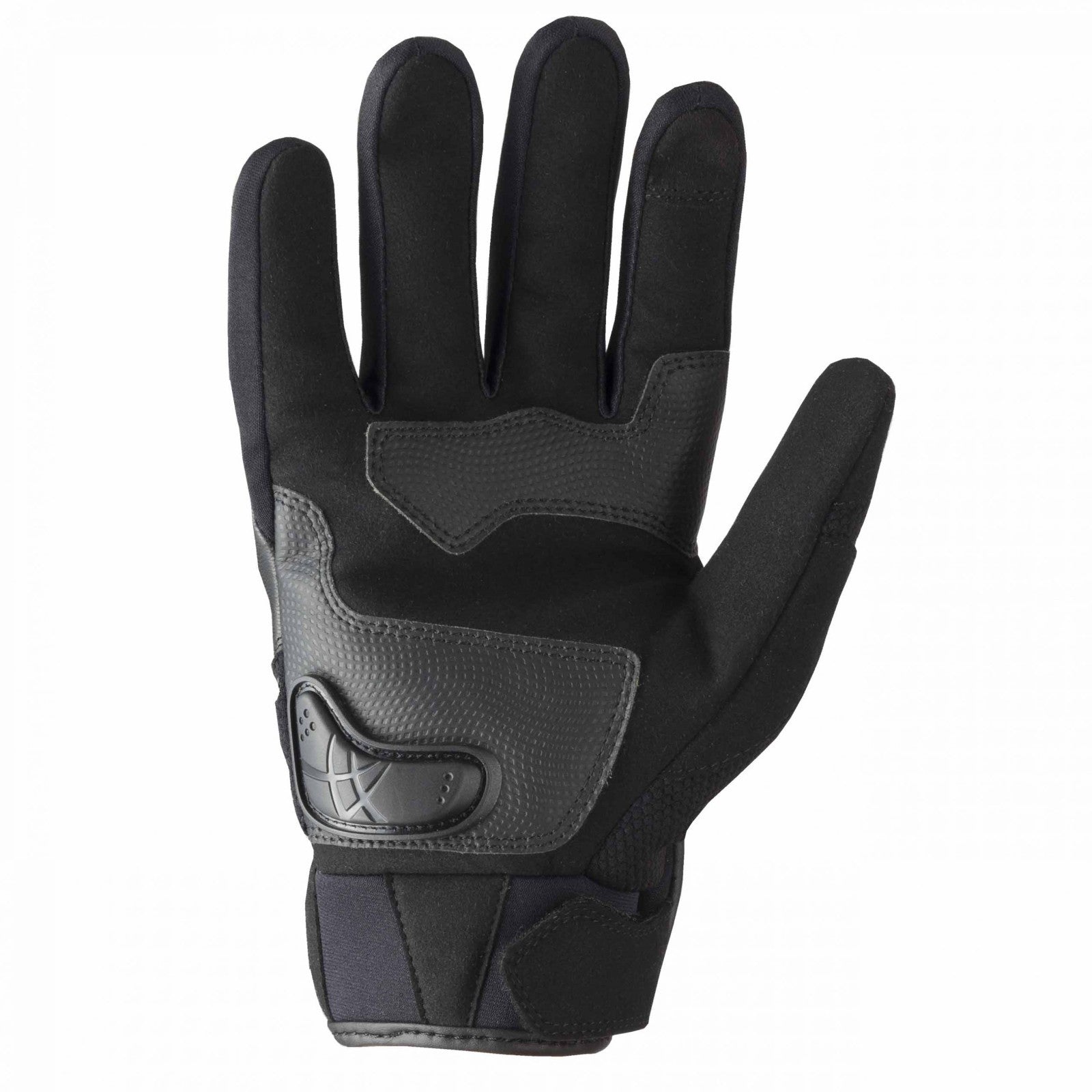 Rayven Denver CE Approved Short Summer Motorcycle Motorbike Glove - Black