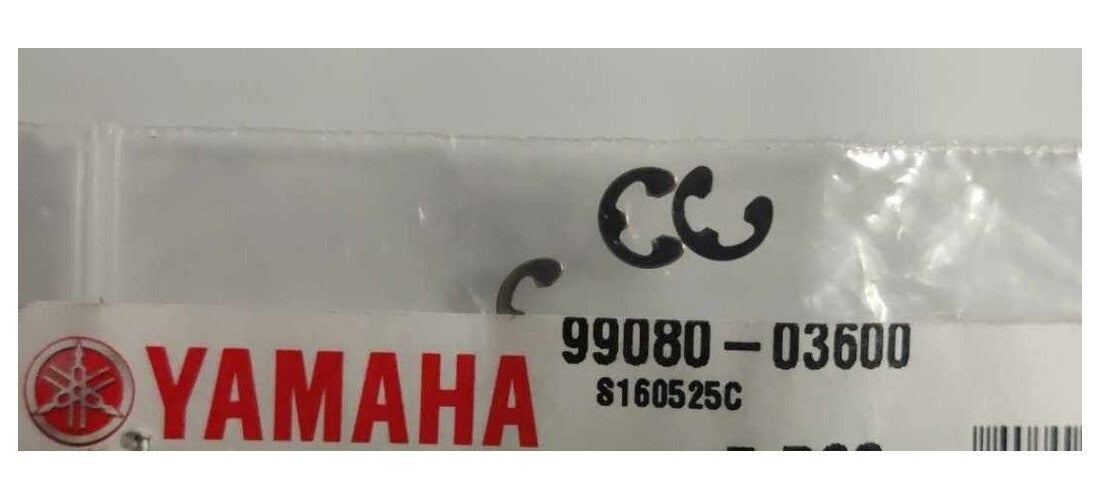 YAMAHA Circlip, New Genuine  99080-03600 OEM PW80