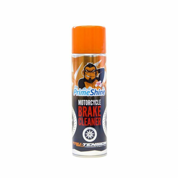 Tru Tension Prime Shine Motorcycle Motorbike Brake Cleaner 500ml