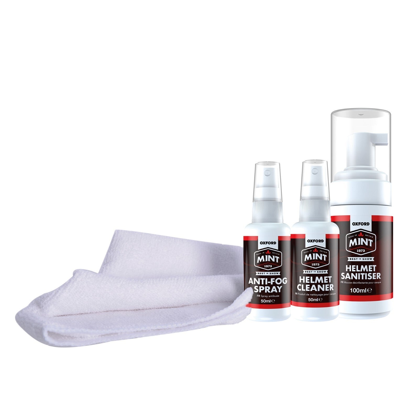 Oxford Mint Motorcycle Motorbike Helmet Care Kit Ideal Gift