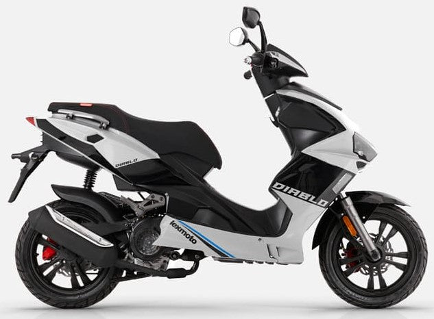 Lexmoto Diablo 125 - Black Grey/Red